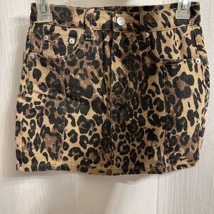 Windsor Animal Print Skirt